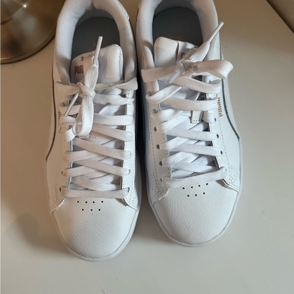 Puma White Leather Sneakers - Picture 2 of 3
